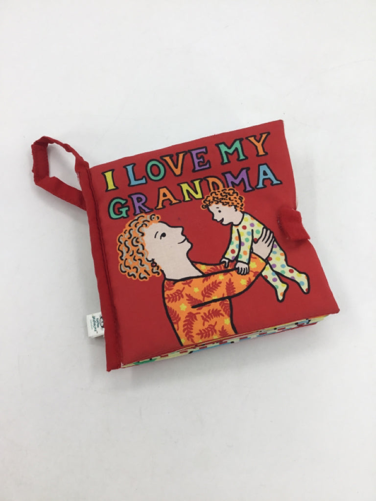 Jelly Cat I Love my Grandma Crinkle Book