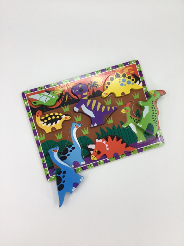 Melissa & Doug Dinosaurs Chunky Puzzle