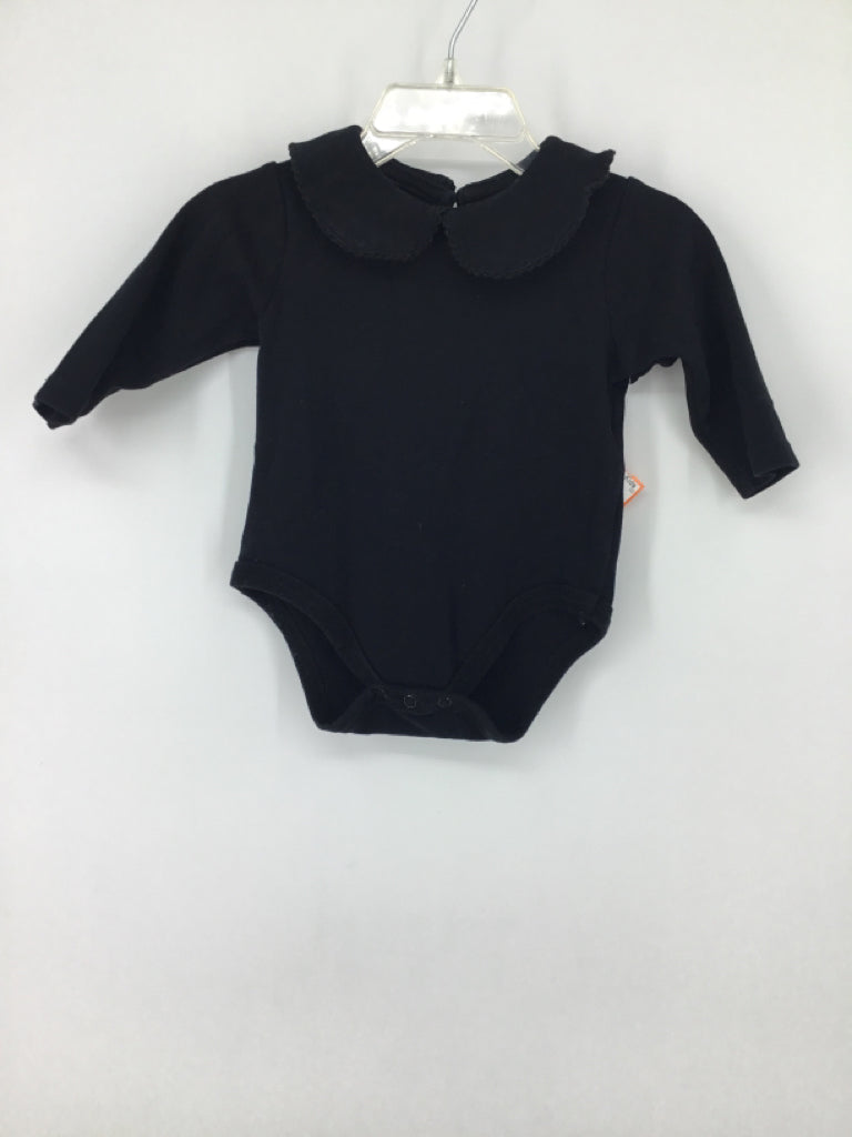 brandless Child Size 3-6 Months Black Onesie