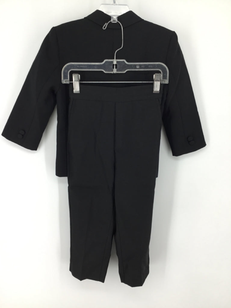 Gino Giovanni Child Size 3 Black Solid Suit - boys