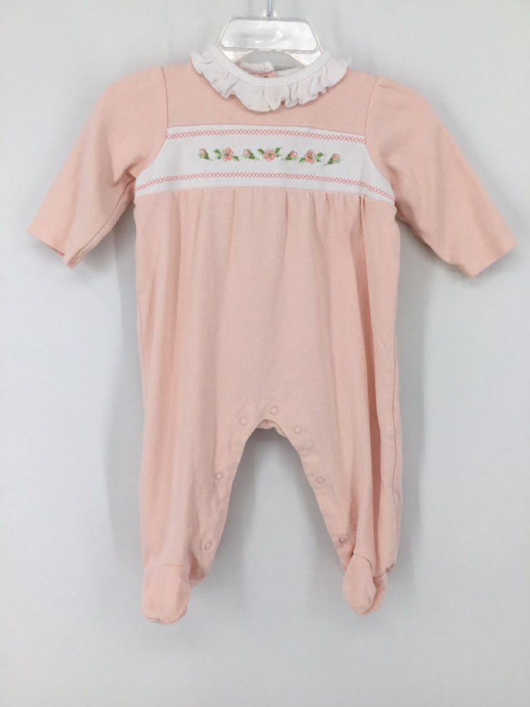 Little Me Child Size 6 Months Pink Outfit - girls