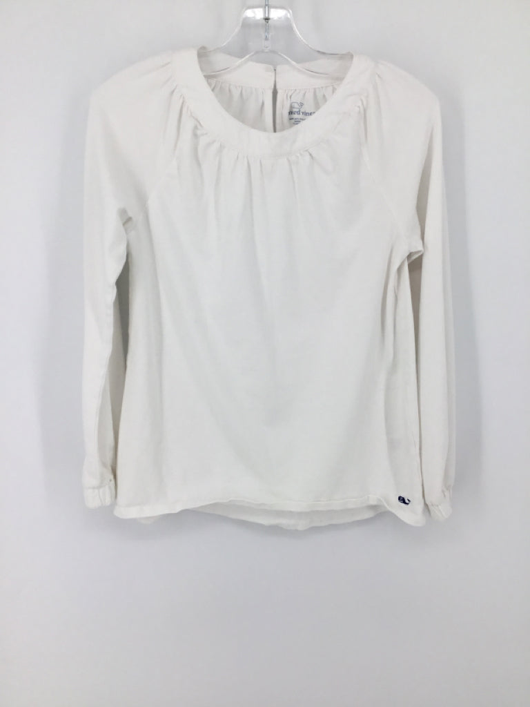 vineyard vines Child Size 10 White Shirt - girls