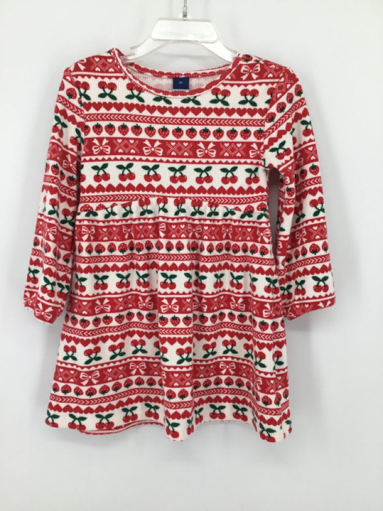 Old Navy Child Size 2 Red Dress - girls