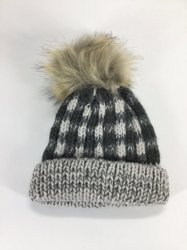 brandless Child Size Infant Gray Hats - girls