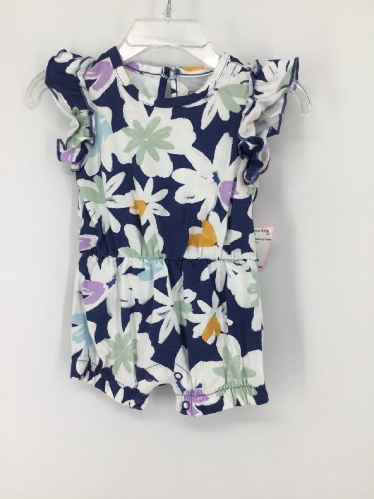 Just One You Made by Carters Child Size 3 Months Blue Outfit - girls