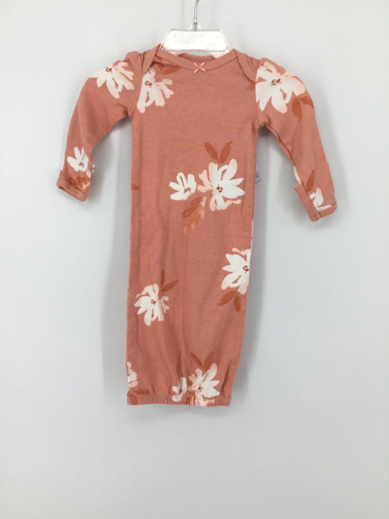 Carter's Child Size Newborn Pink Sleepers