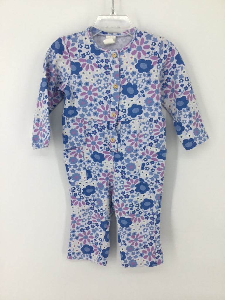 H & M Child Size 12 Months Blue Outfit - girls