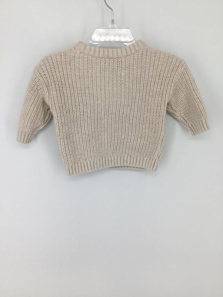 Old Navy Child Size 0-3 Months Tan Halloween Sweater