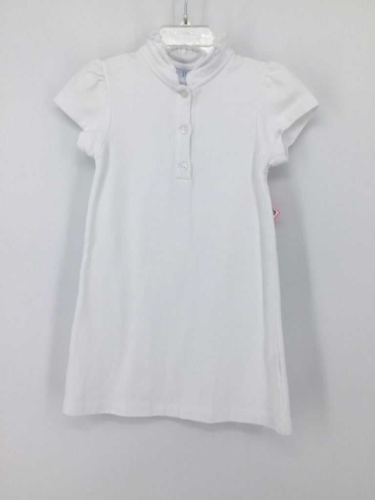 Little English Child Size 4 White Dress - girls