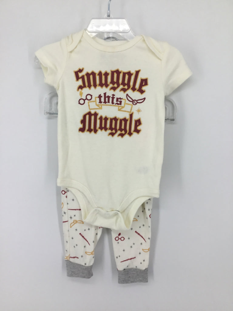 Harry Potter Child Size 12 Months Cream Character Outfit - boys
