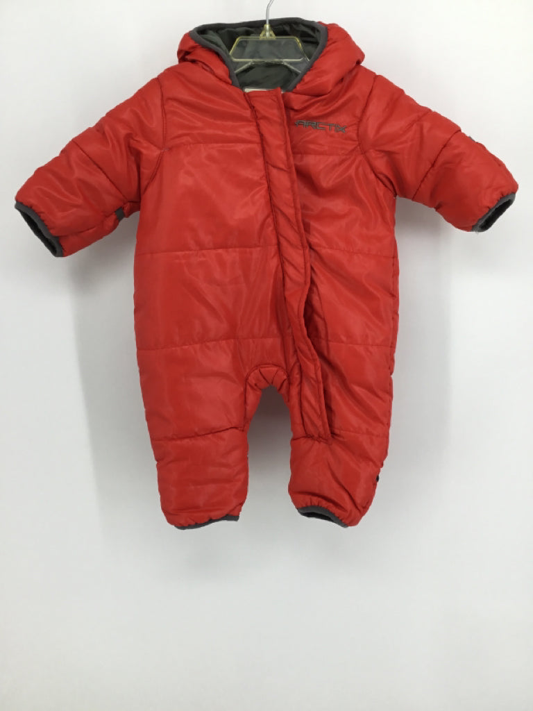 Artix Child Size 6-9 Months Red Solid Outerwear - boys
