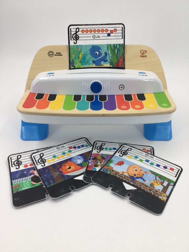 Baby Einstein and Hape Magic Touch Piano