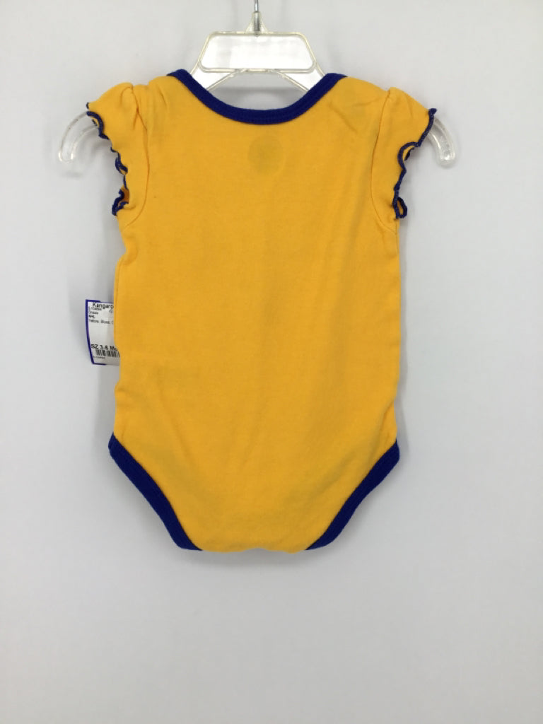NHL Child Size 3-6 Months Yellow Onesie