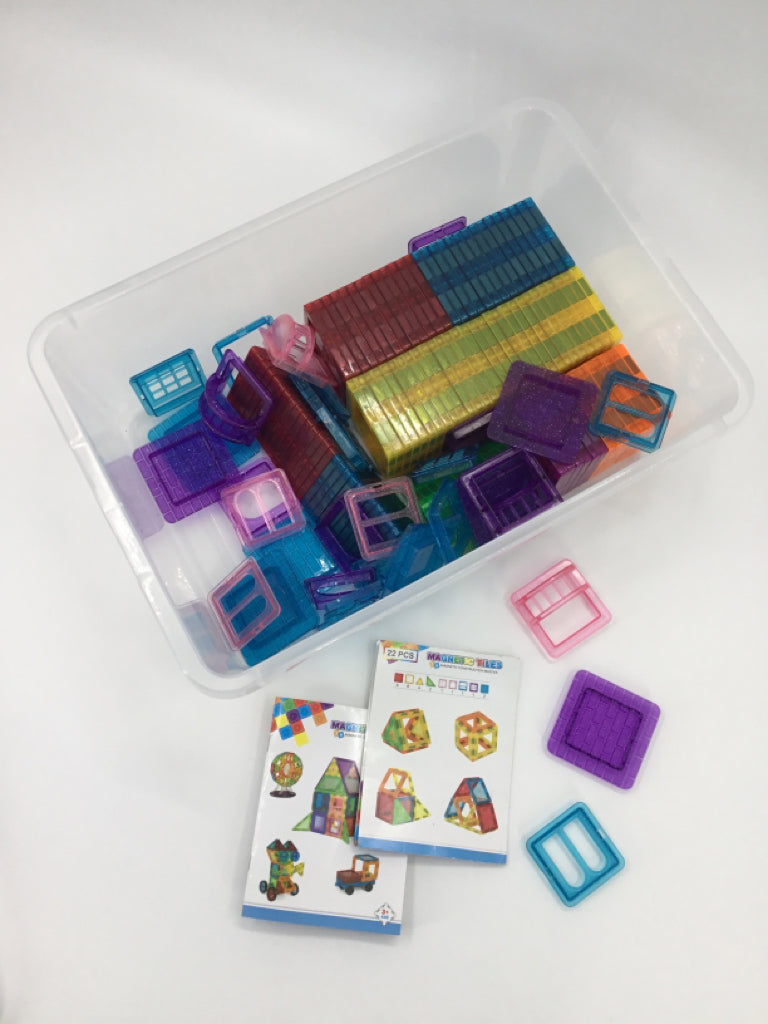 Magnetic Tiles Blocks 144 pcs