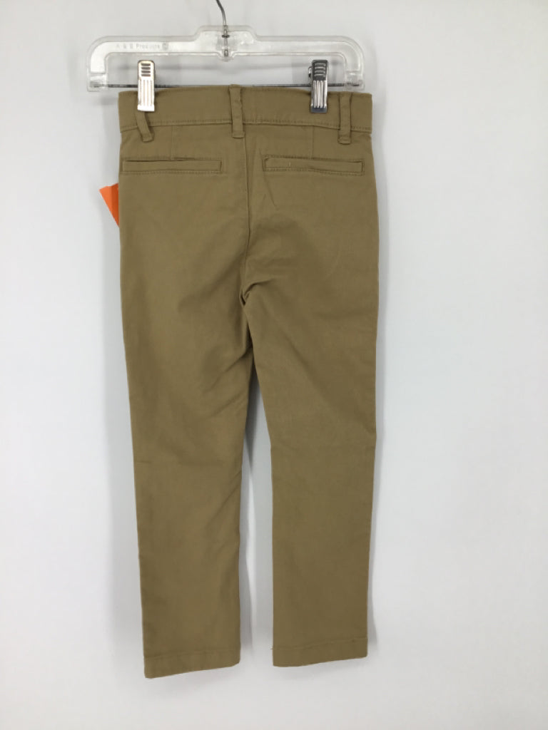 Childrens Place Child Size 5 Tan Solid Pants - boys
