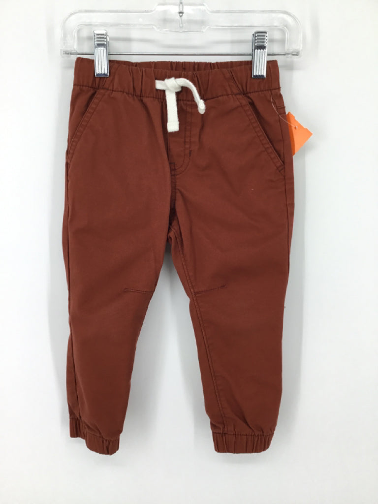 Cat & Jack Child Size 2 Brown Solid Pants - boys
