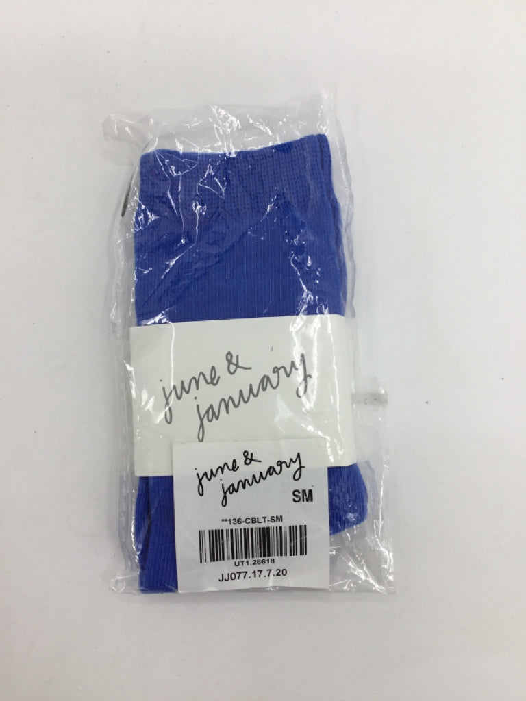 June & January Child Size 9 Toddler Blue Socks - girls