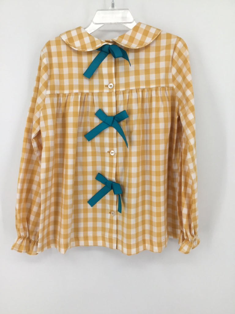 b Bella Bliss Child Size 7 Yellow Shirt - girls