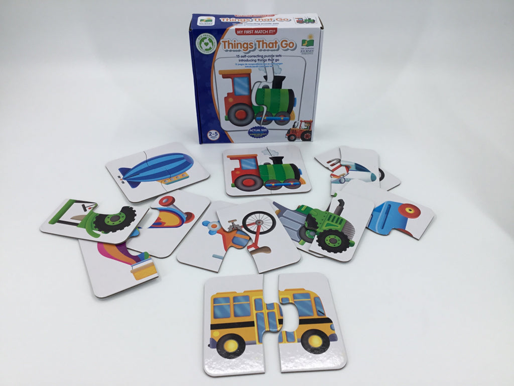 The Learning Journey Things That Go Puzzle Sets
