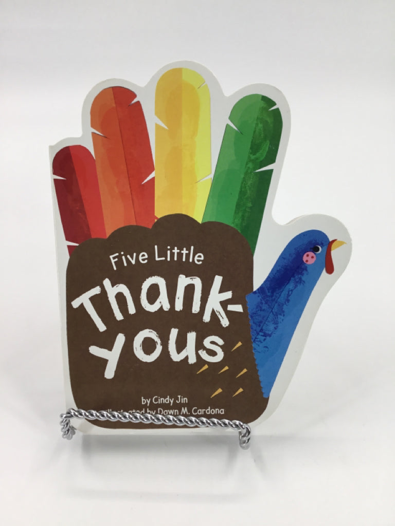 Five Little Thank Yous Board Book