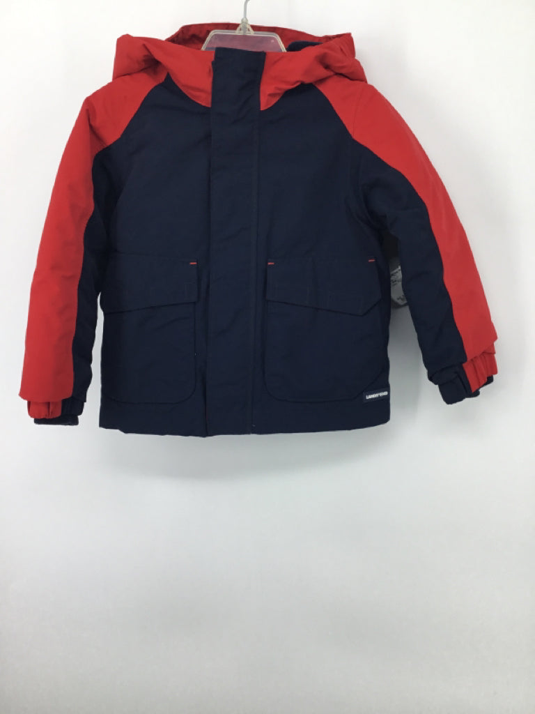 Lands' End Child Size 2 Red Solid Outerwear - boys