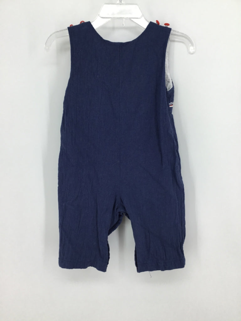 Lil Cactus Child Size 6-12 Months Blue Christmas Outfit