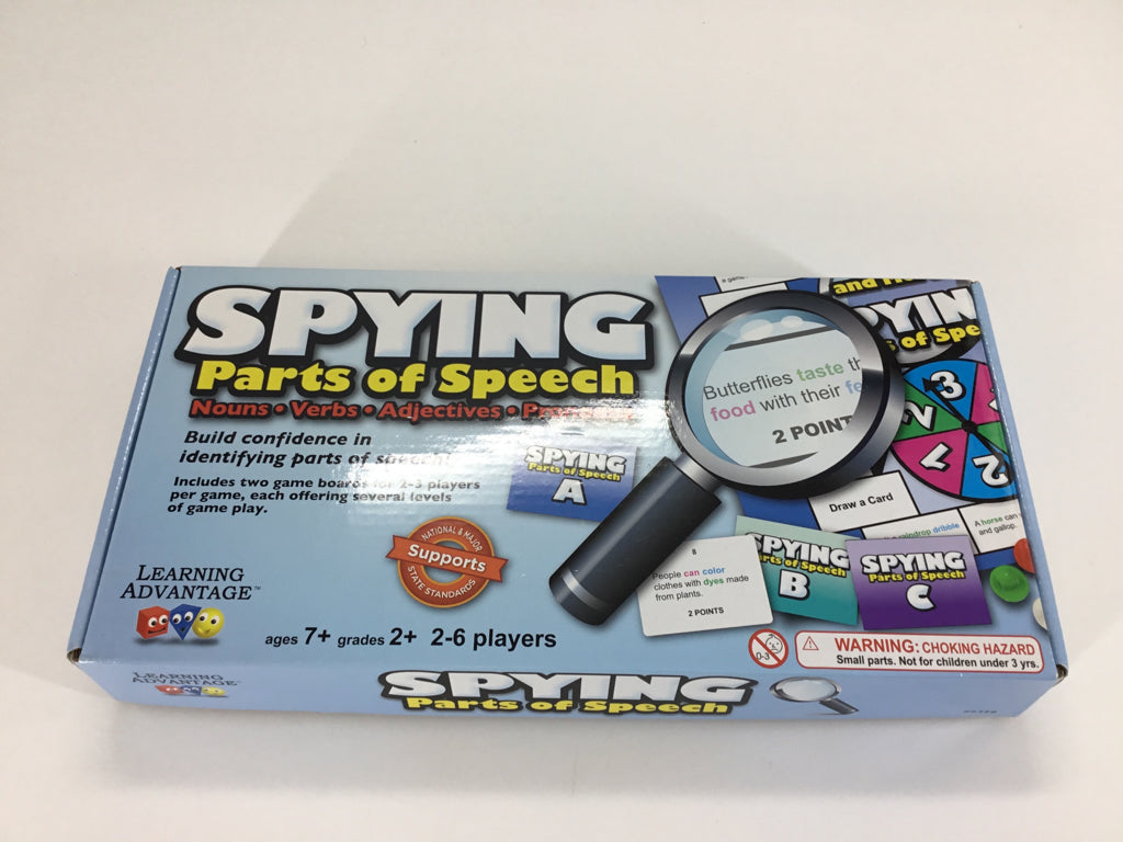 Learning Advantage Spying Parts of Speech