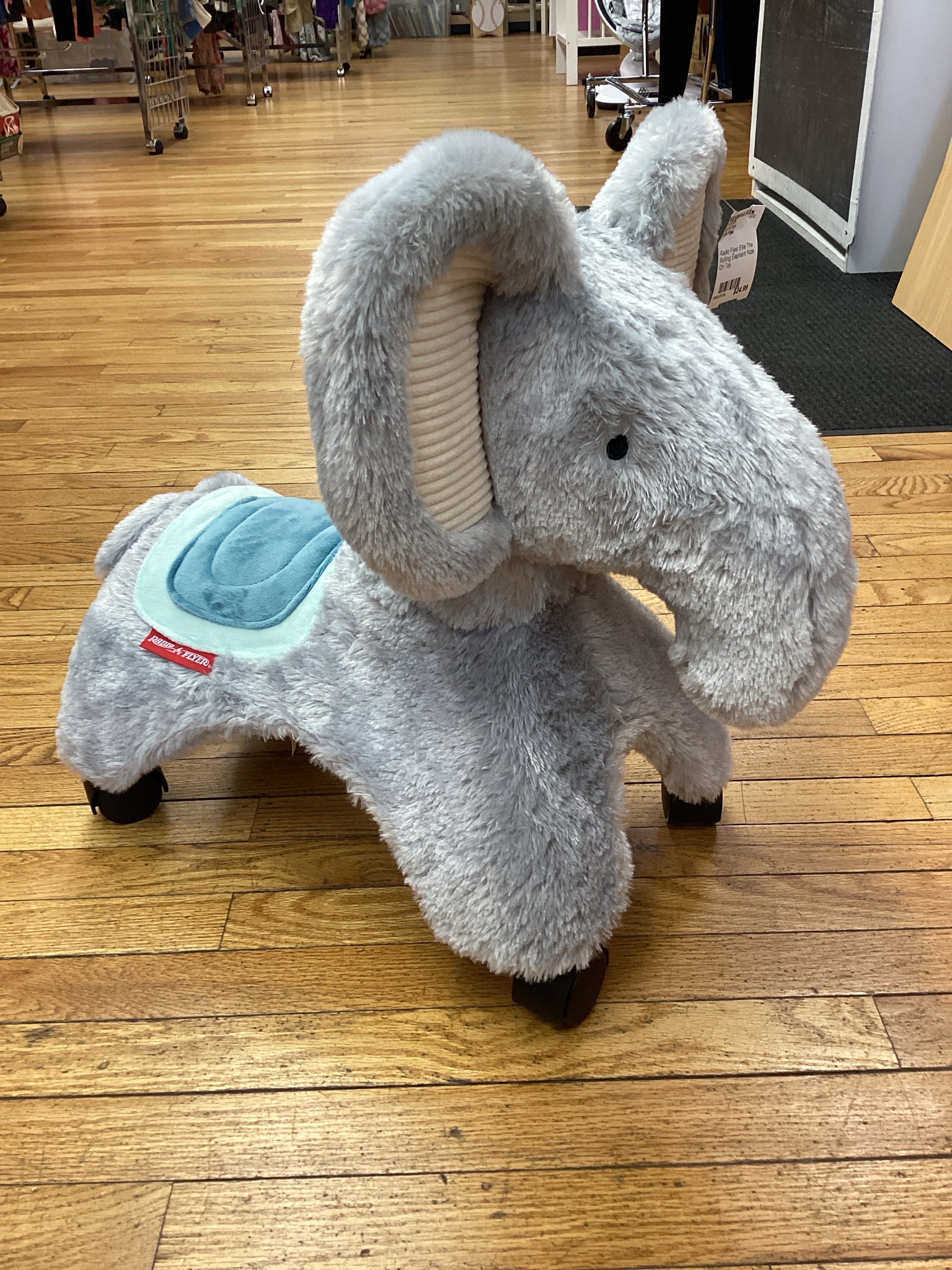 Radio Flyer Ellie The Rolling Elephant Ride On Toy