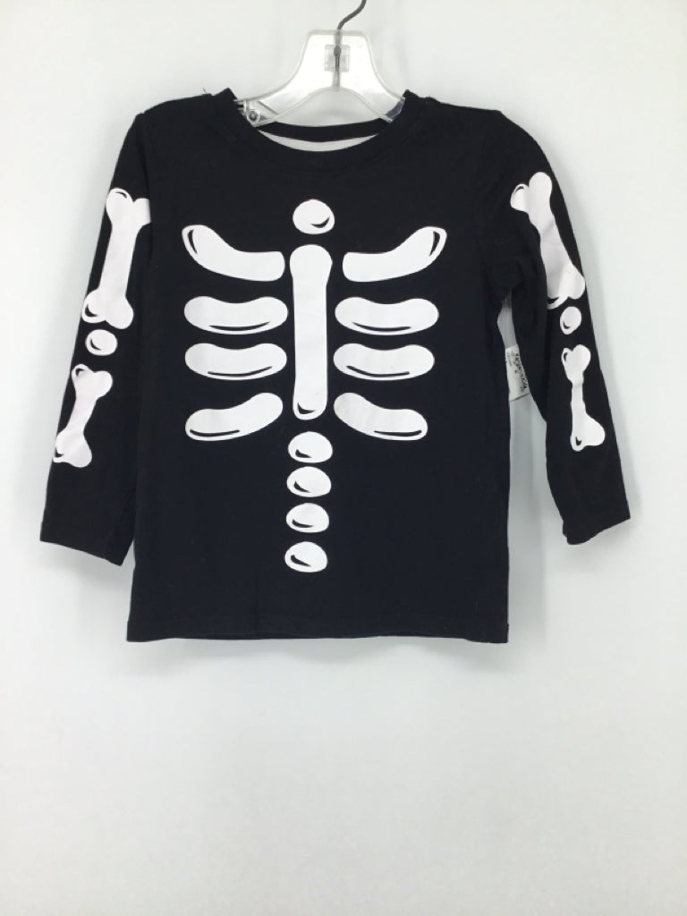 H & M Child Size 2 Black Halloween T-Shirt