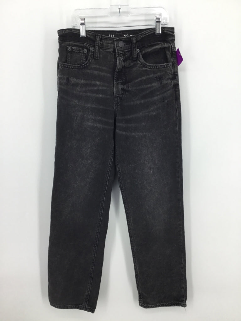 Gap Teen Child Size 12 Black Jeans - girls