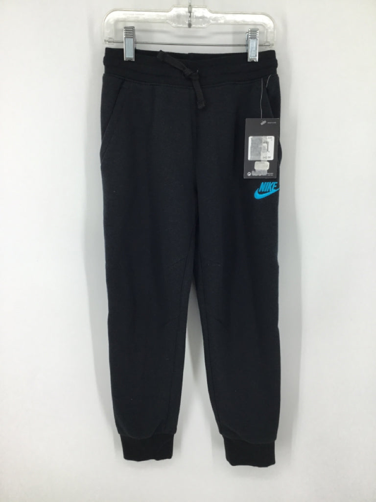 Nike Child Size 7 Black Solid Sweatpants - boys