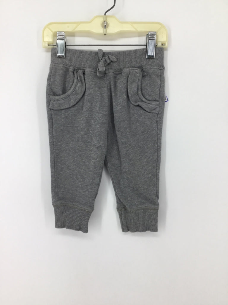 Hanna Andersson Child Size 12-18 Months Gray Solid Sweatpants - boys