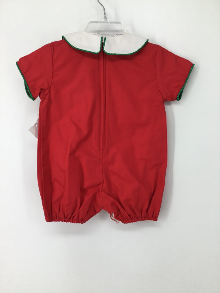 Funtasia! Child Size 6 Months Red Christmas Outfit