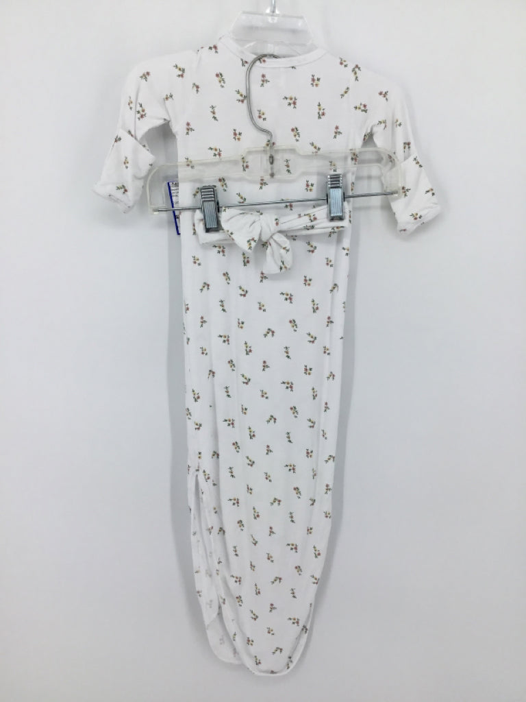 Lou Lou Child Size Newborn White Sleepers
