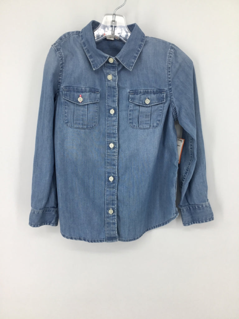 Crewcuts Child Size 8 Blue Shirt - girls