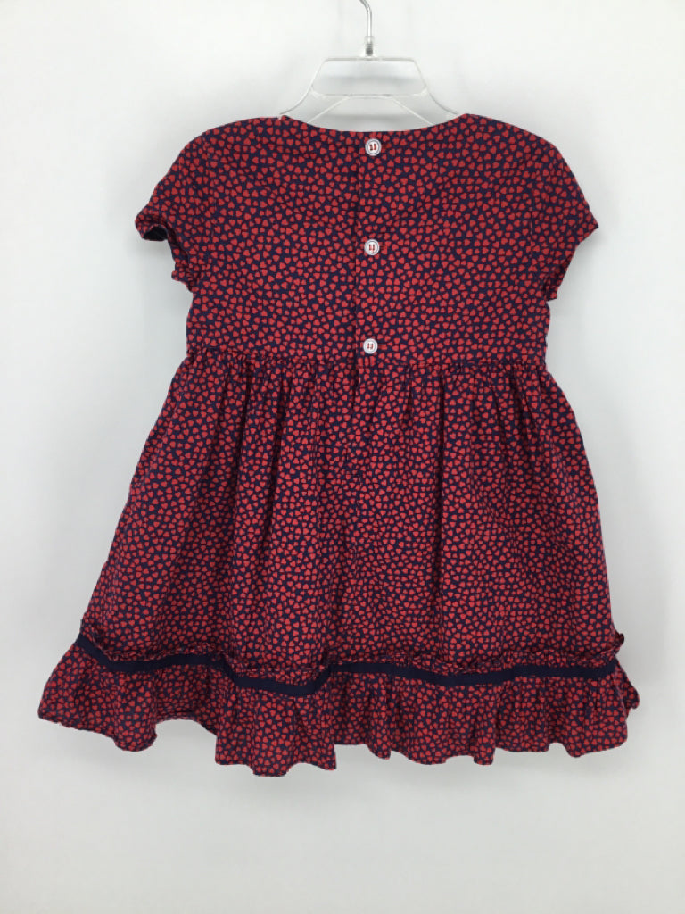 Busy Bees Child Size 4 Red Dress - girls