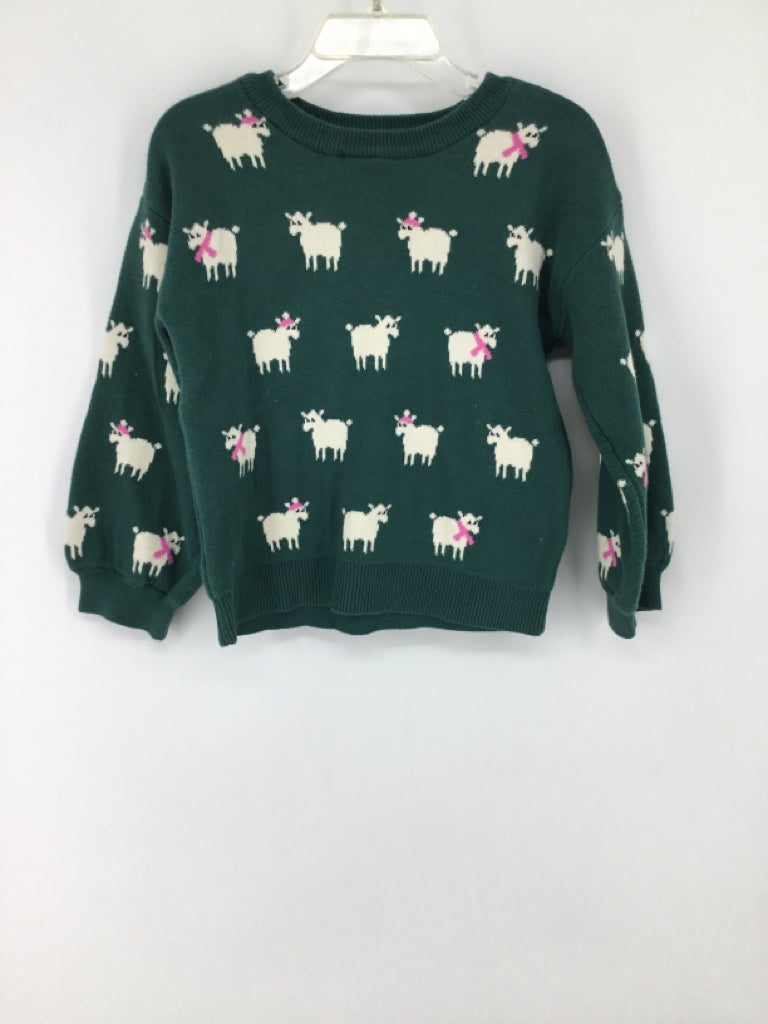 Baby Gap Child Size 4 Green Sweater - girls