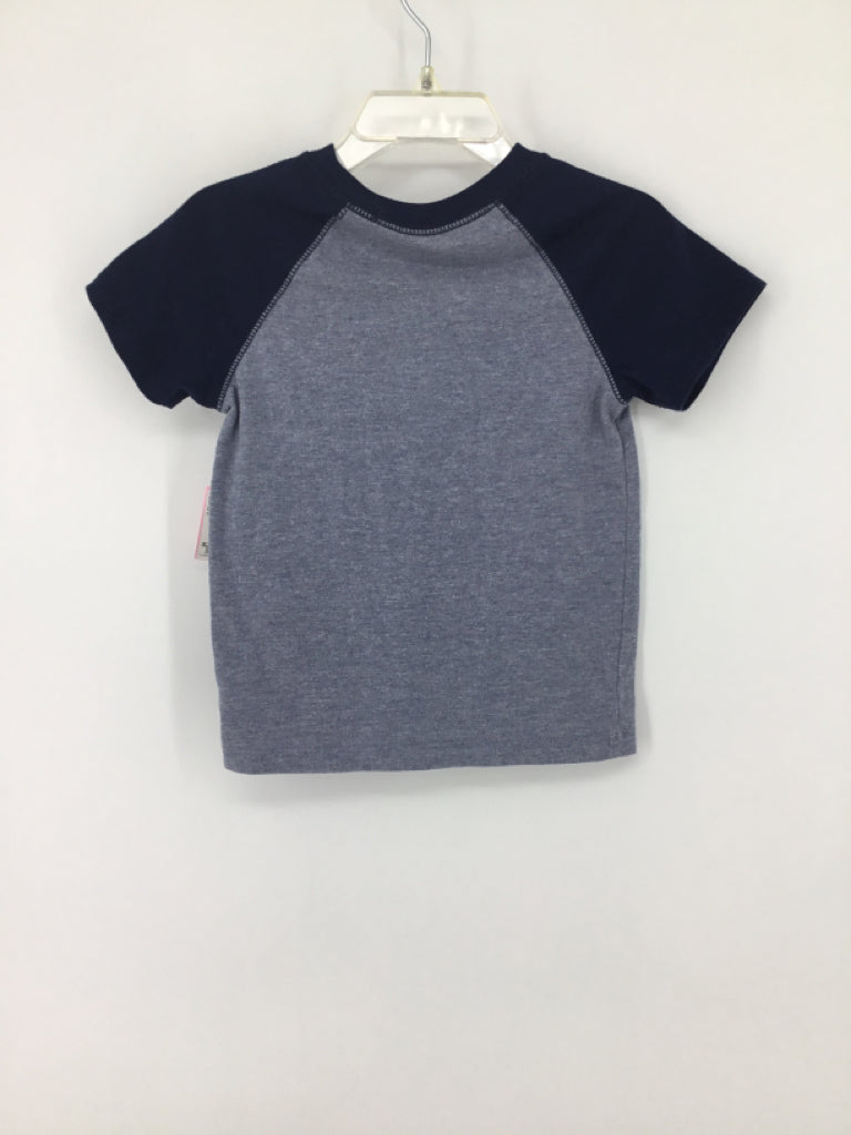 Cat & Jack Child Size 18 Months Navy Solid T-shirt - boys