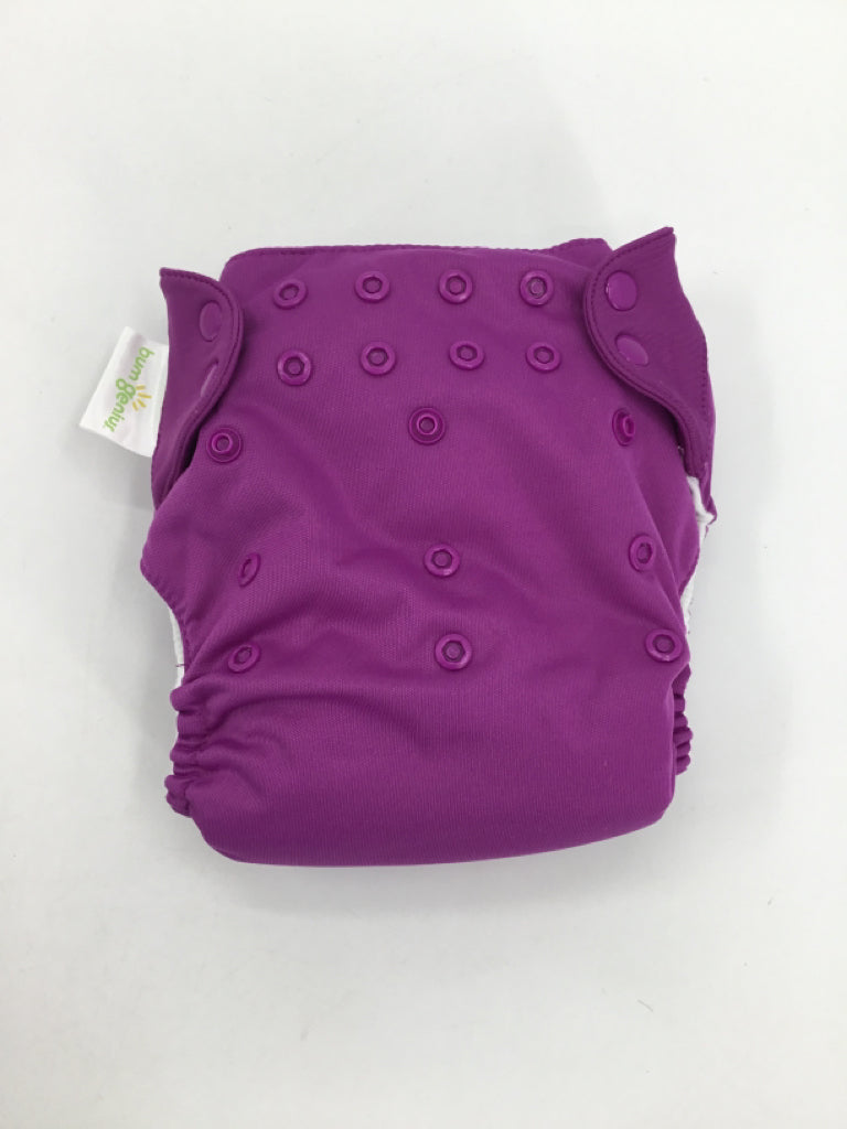 Bum Genius Child Size One Size Purple Solid Pocket Cloth Diaper