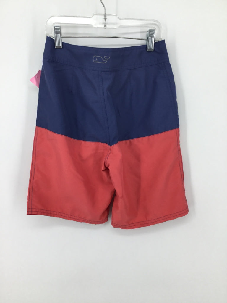 vineyard vines Child Size 8 Blue Solid Shorts - boys