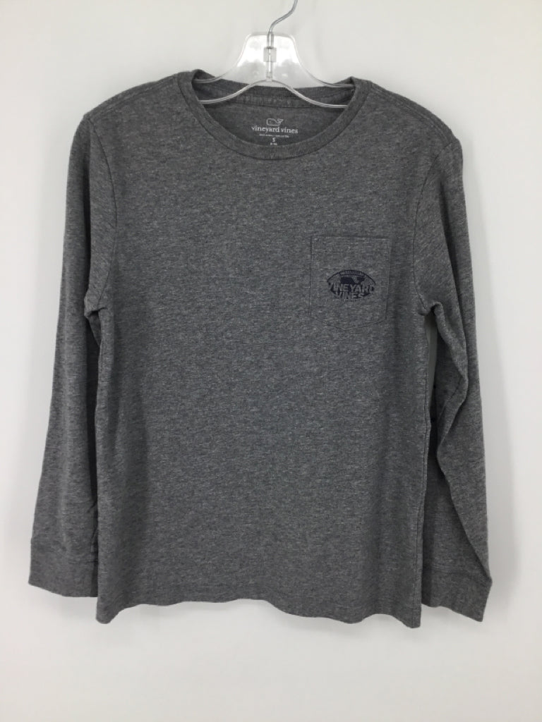vineyard vines Child Size 8 Gray screen printed T-shirt - boys
