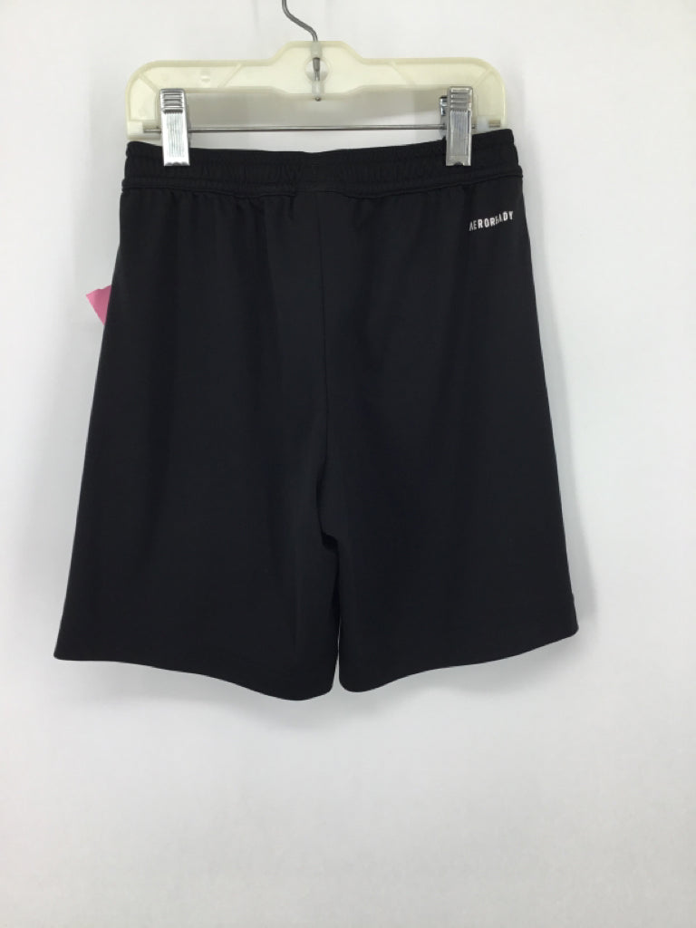 Adidas Child Size 8 Black Solid Shorts - boys