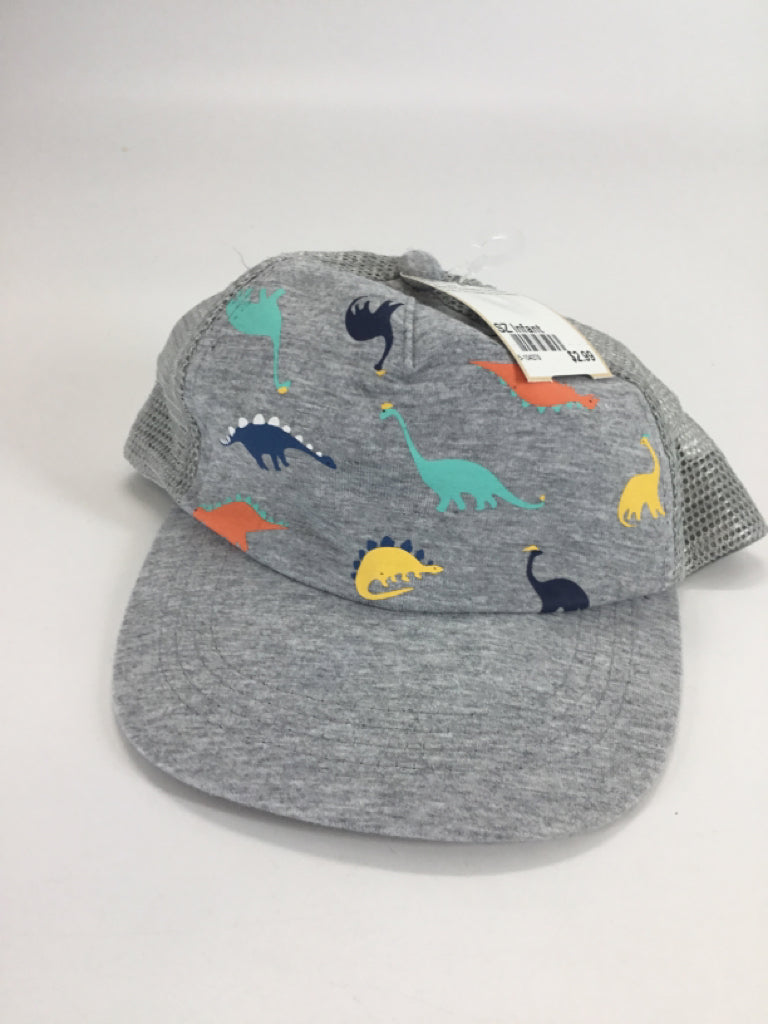 Brandi Costume Collection Child Size Infant Gray Dinosaur Hats - boys