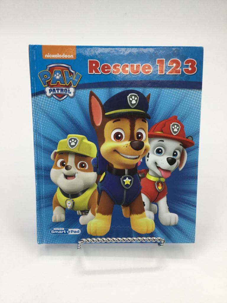 nickelodeon Paw Patrol Rescue 123 Hardcover Book