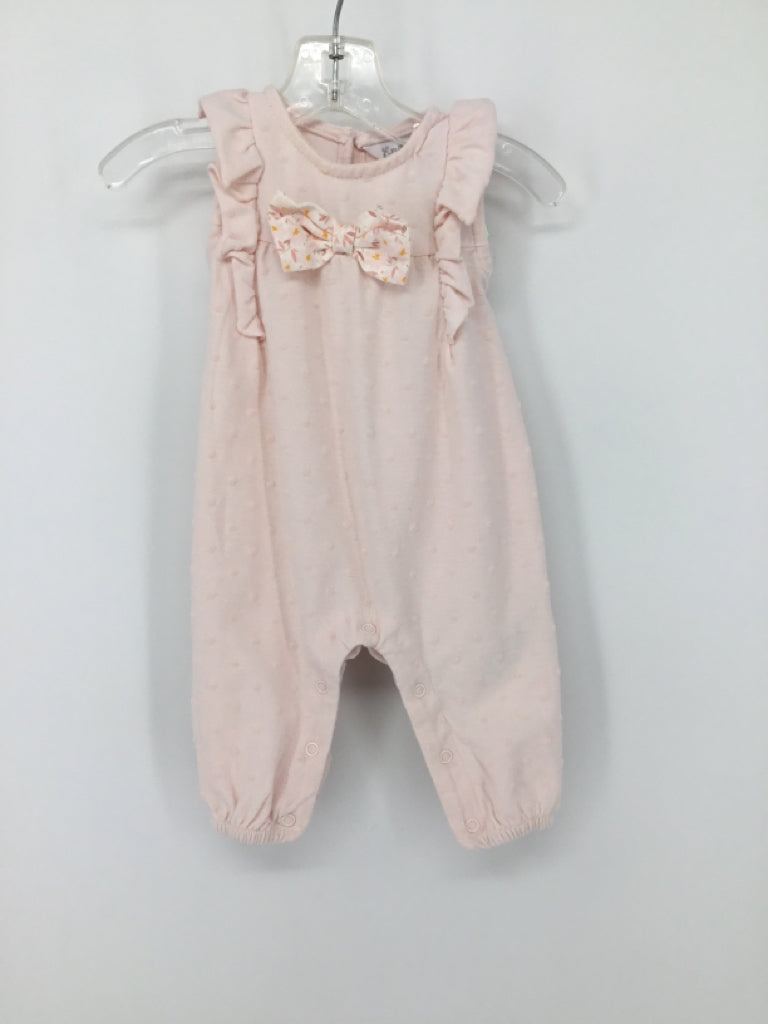 Emily and Oliver Child Size 0-3 Months Pink Outfit - girls