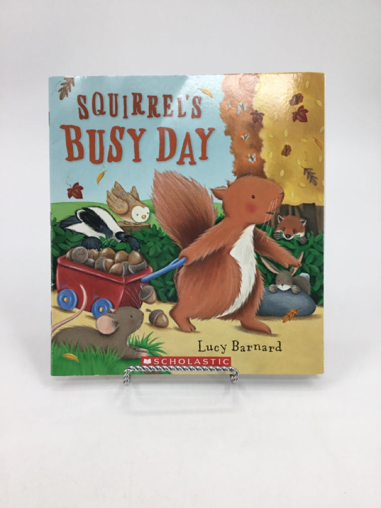 Squirrel's Busy Day Paperback Book