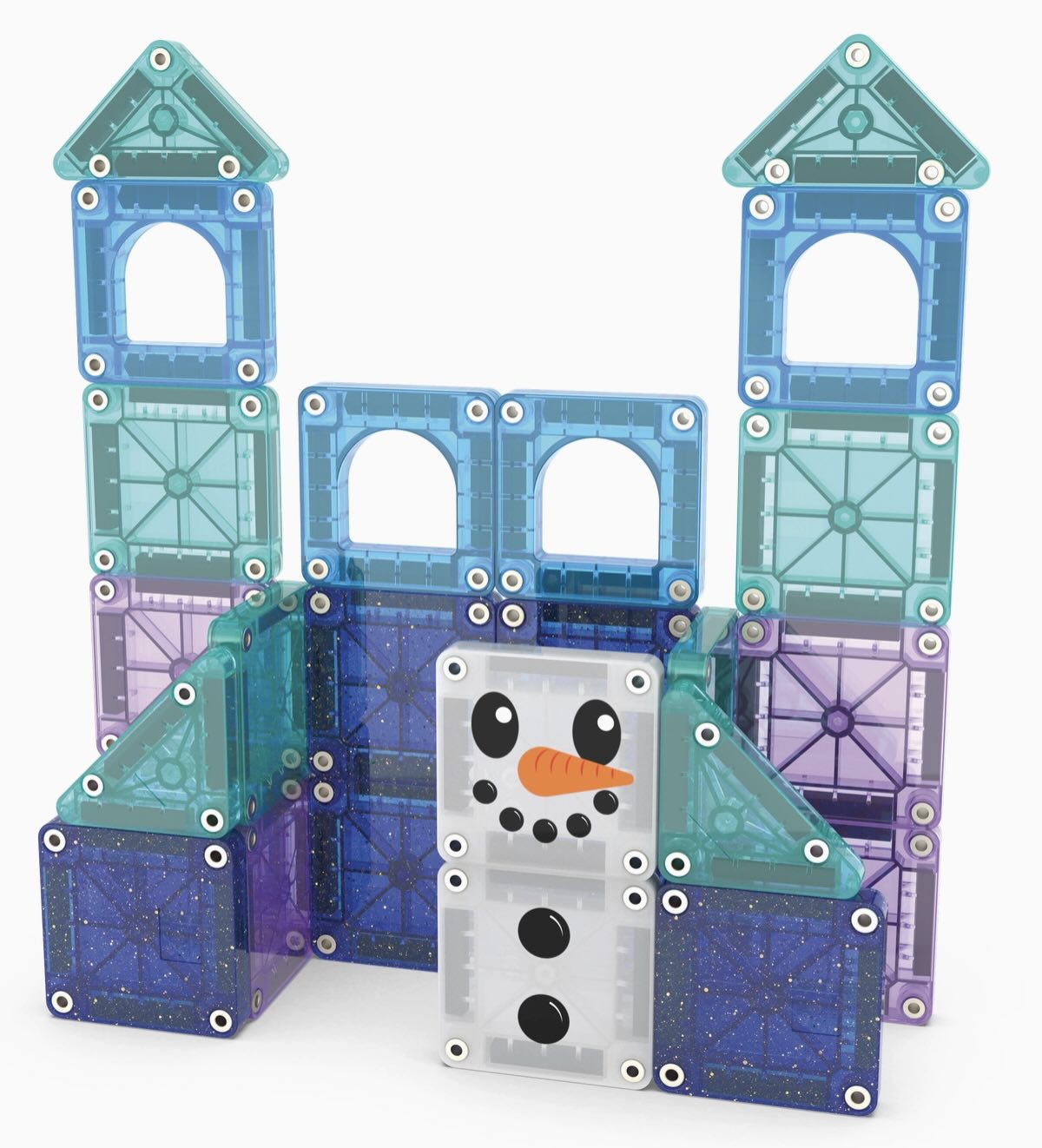 Magna-Tiles - Winter Wonder 26 Piece Travel Set