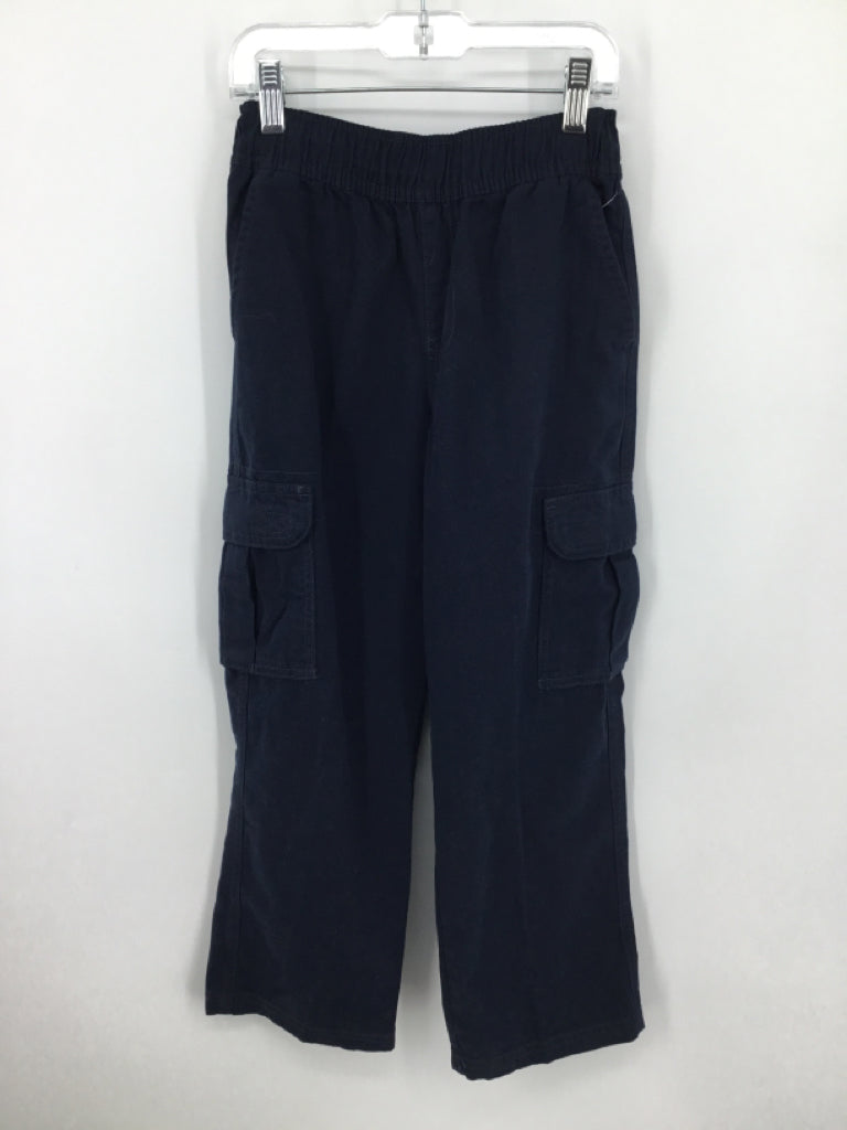 Childrens Place Child Size 7 Navy Solid Pants - boys