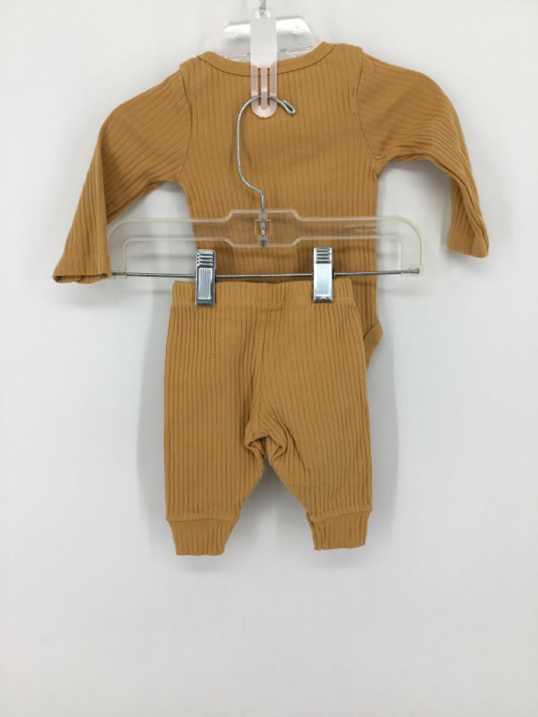 cloud island Child Size Newborn Tan Solid Outfit - boys