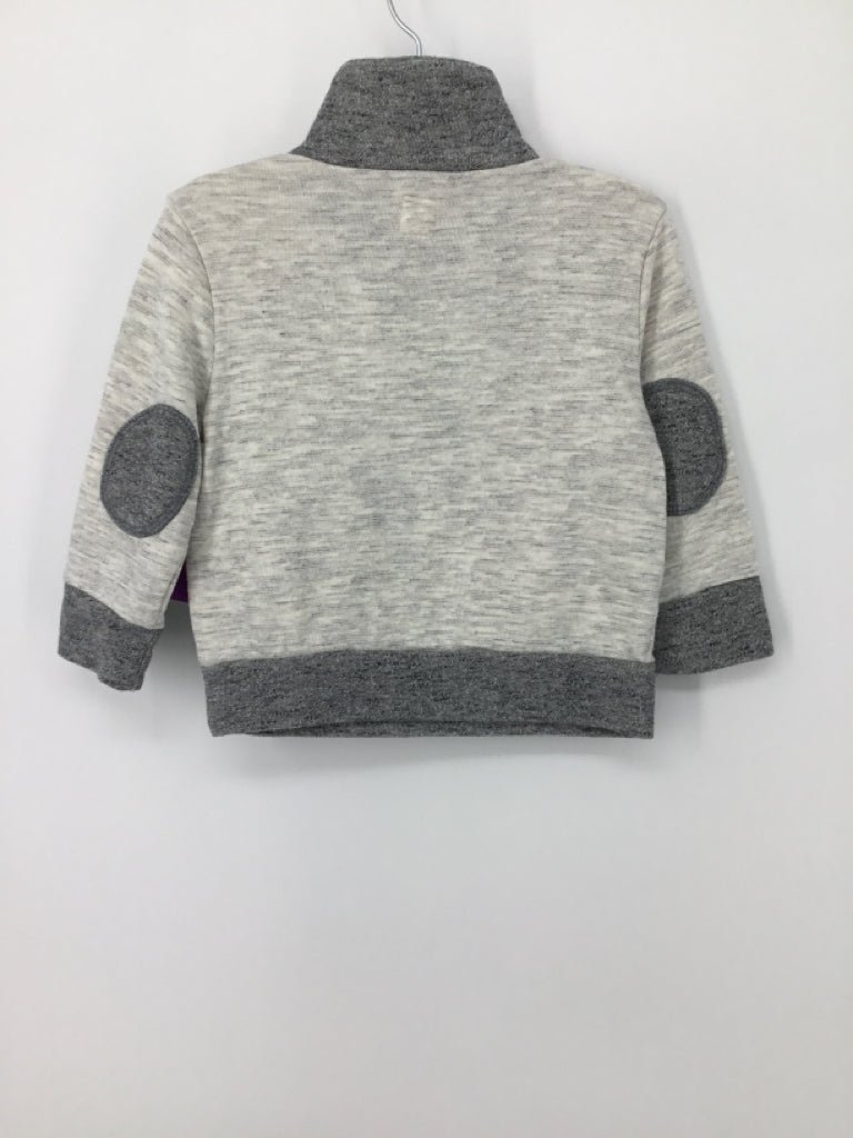 Baby Gap Child Size 18-24 Months Gray Marbled Shirt - boys
